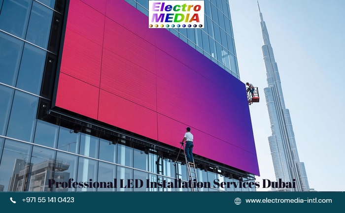 Professional LED Installation Services Dubai - Electro