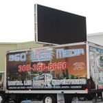 mobile led screen by Electro Media International