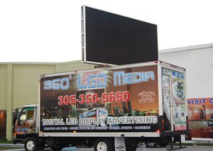 mobile led screen by Electro Media International