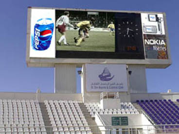 stadium scoreboards UAE by Electro Media International