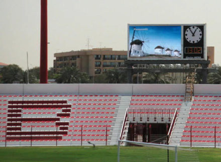 stadium scoreboards UAE by Electro Media International
