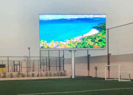 stadium led screen by Electro Media International