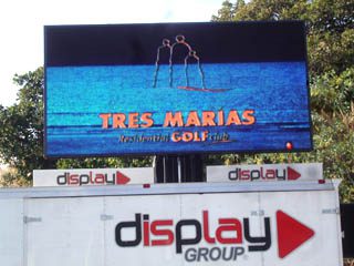 mobile led screen by Electro Media International