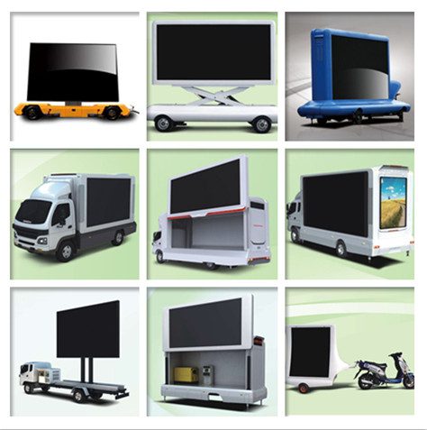 mobile led screen by Electro Media International