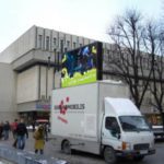 mobile led screen by Electro Media International