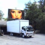 mobile led screen by Electro Media International