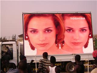 mobile led screen by Electro Media International