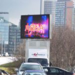 mobile led screen by Electro Media International