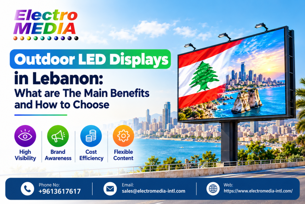 Outdoor LED Displays in Lebanon