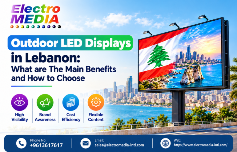 Outdoor LED Displays in Lebanon